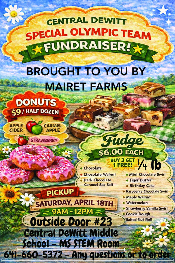 Special Olympics fundraiser flyer