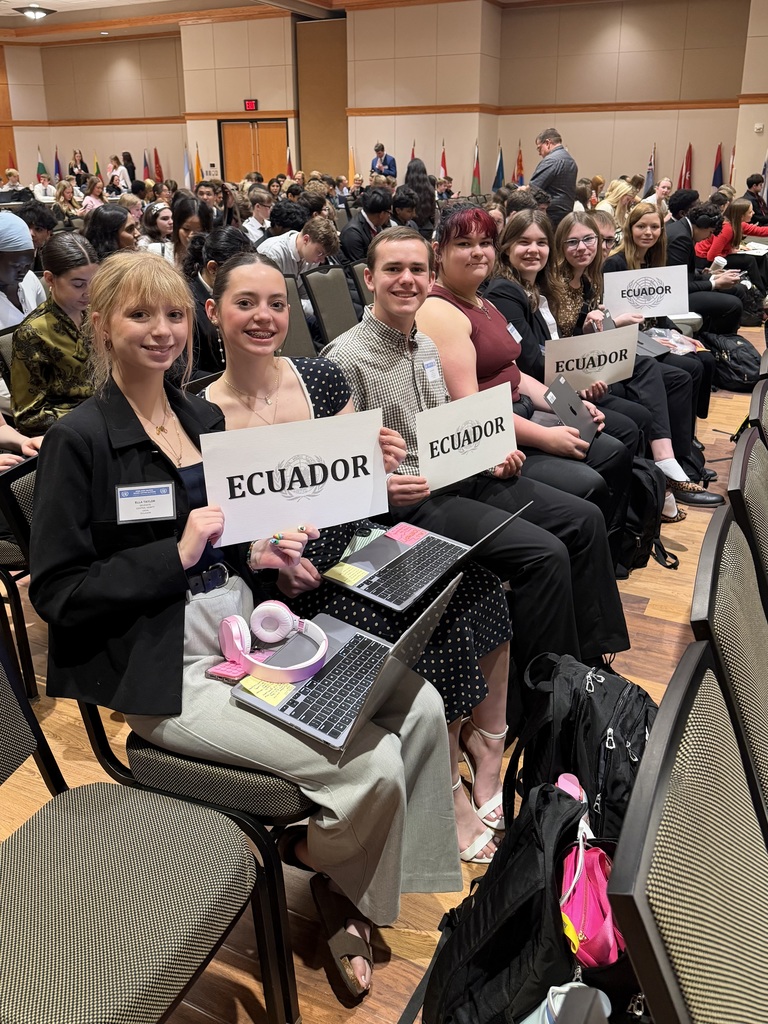 CDHS students at Model UN 