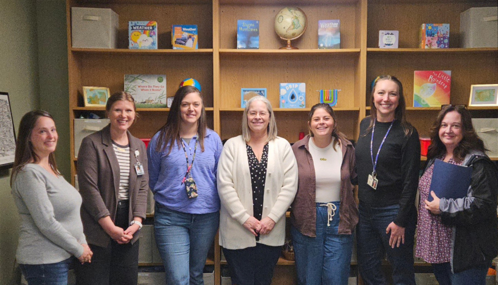 Mrs. Barnes and fellos Early Childhood Educators from across the Quad Cities