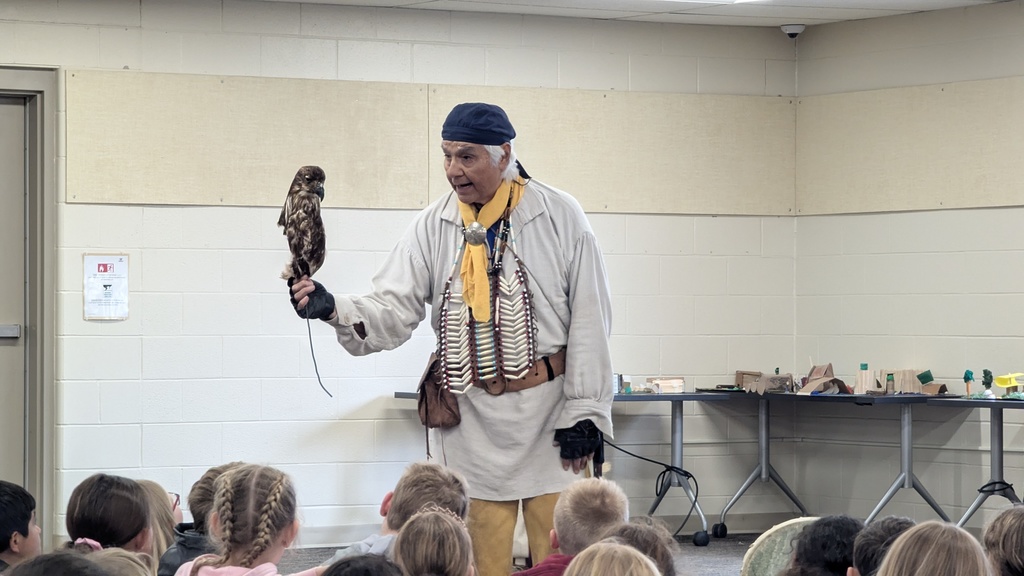 Rudy Vallejo sharing how the Kickapoo culture honors the bald eagle