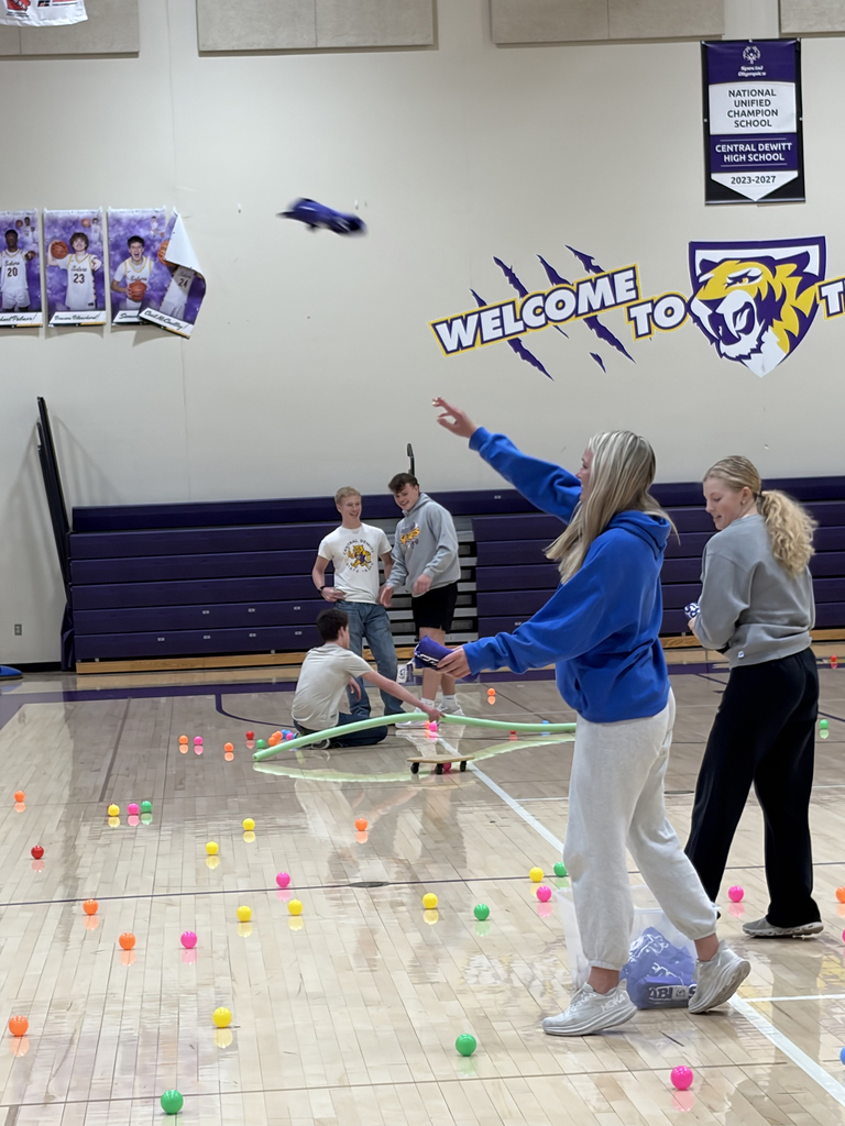 CDHS students playing games