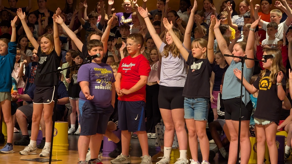 CDIS 4th and 5th graders performing "Pirates"