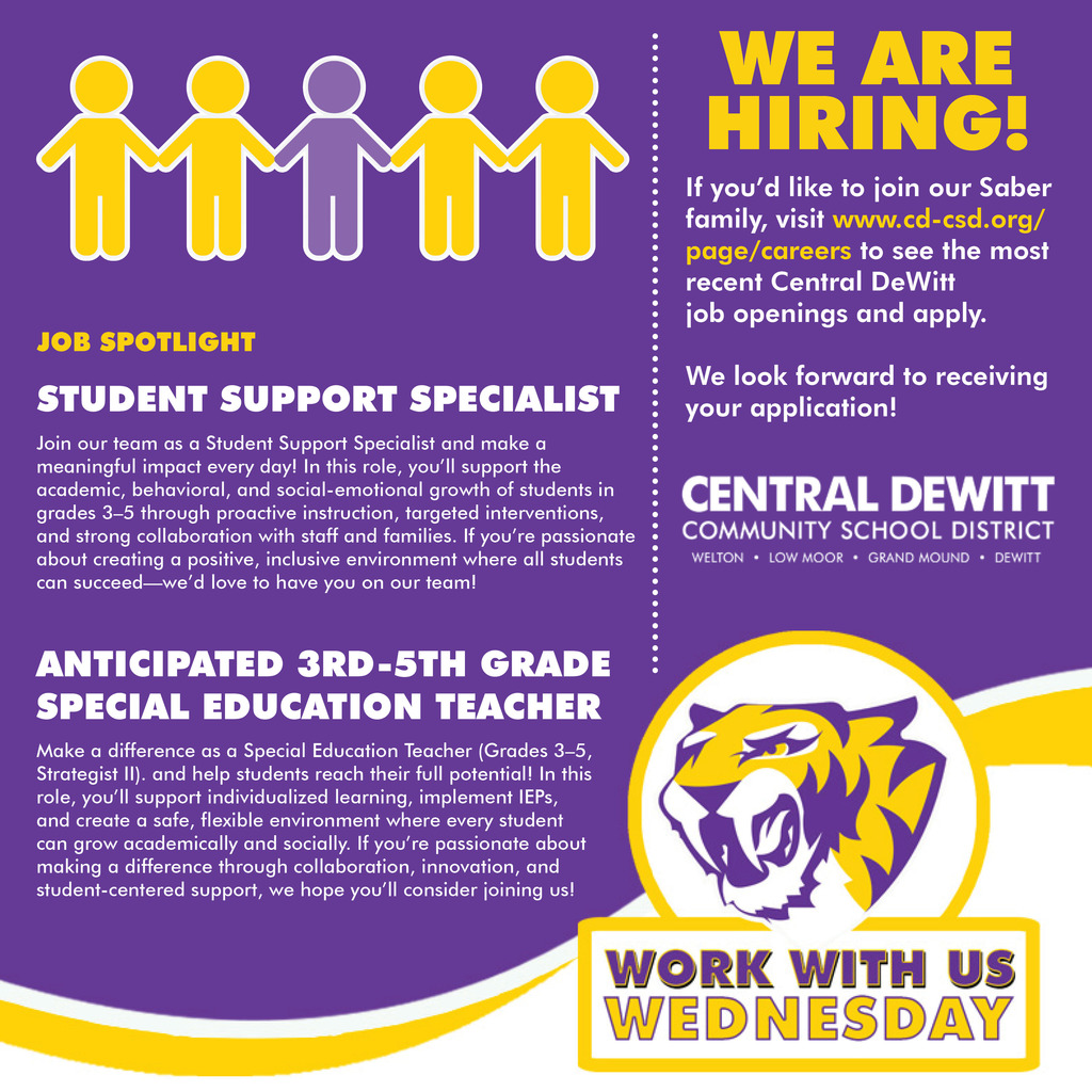 Work with us Wednesday - CDIS opportunities