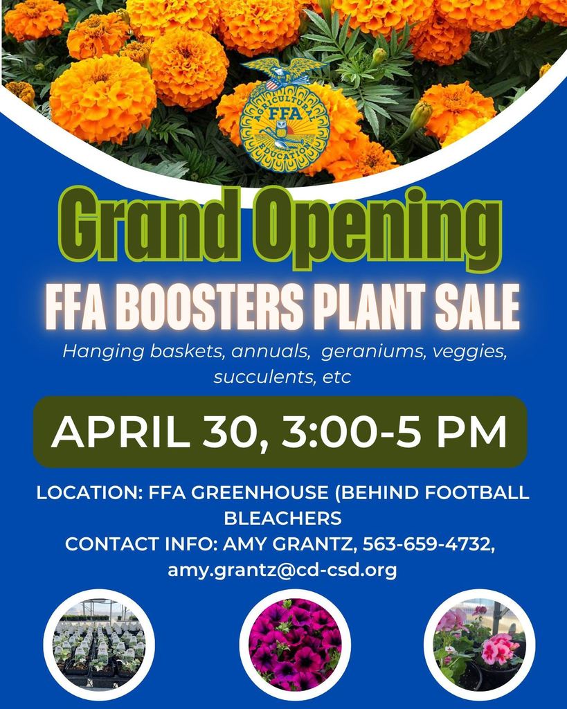 FFA Boosters Plant Sale