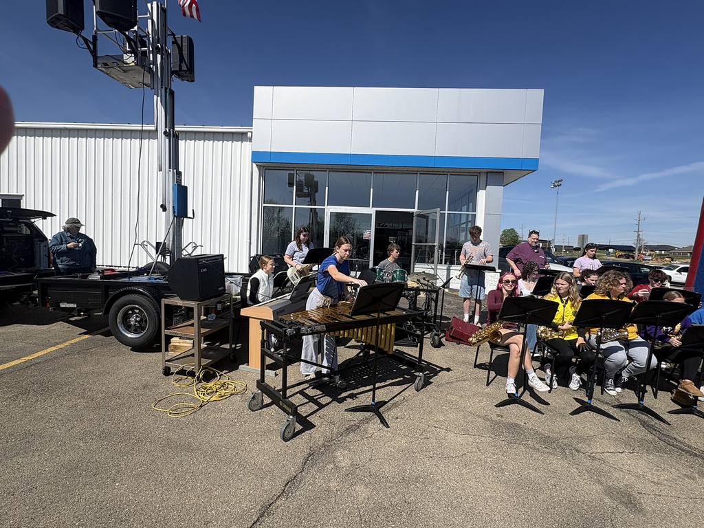 CDHS Jazz One Ensemble performing at Ed Morse Chevrolet GMC DeWitt 