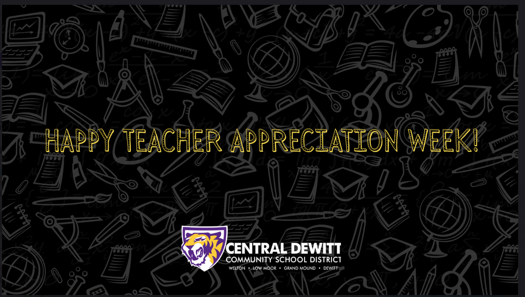 Happy Teacher Appreciation Week!