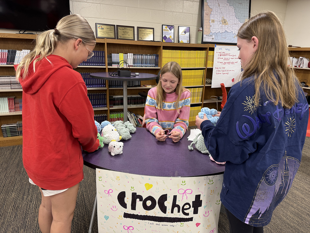 Students selling items at the Opportunity for Entrepreneurs Market
