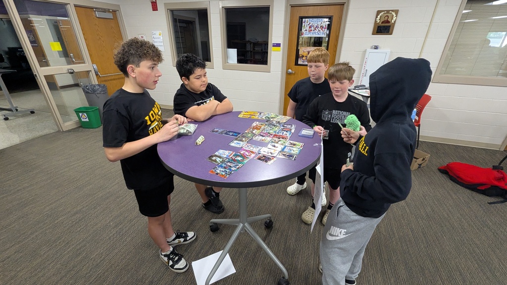 Students selling items at the Opportunity for Entrepreneurs Market