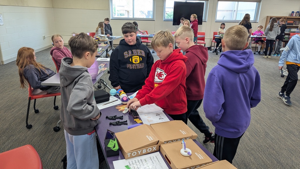 Students selling items at the Opportunity for Entrepreneurs Market