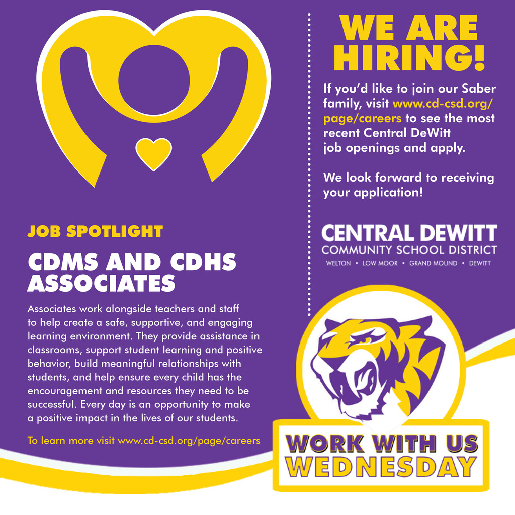 Work with us Wednesday