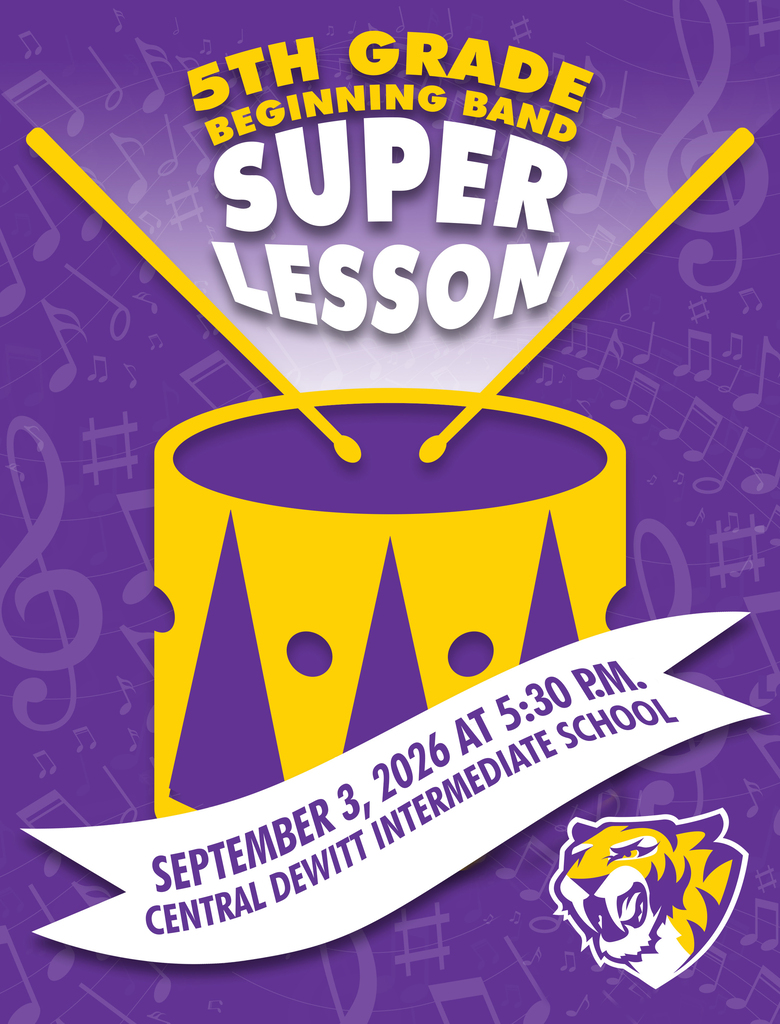 5th Grade Band Super Lesson Flyer