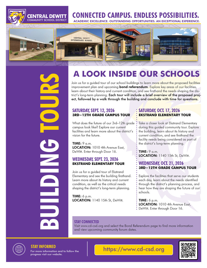Building tour flyer