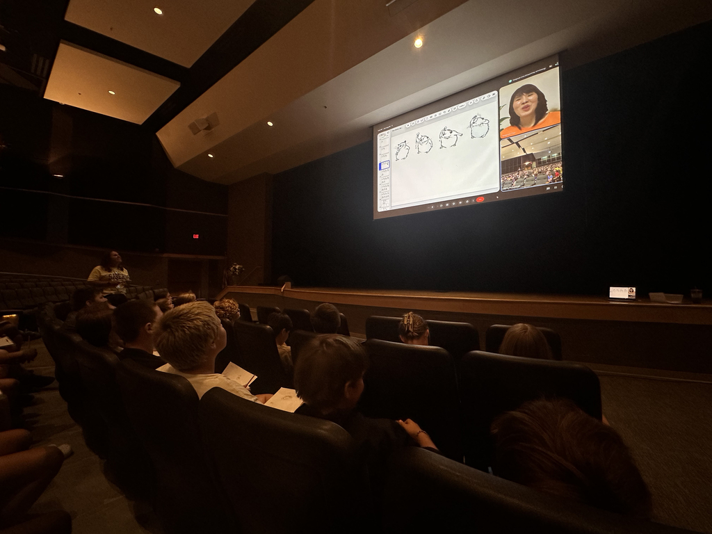 5th grade virtual author visit with Yangsook Choi