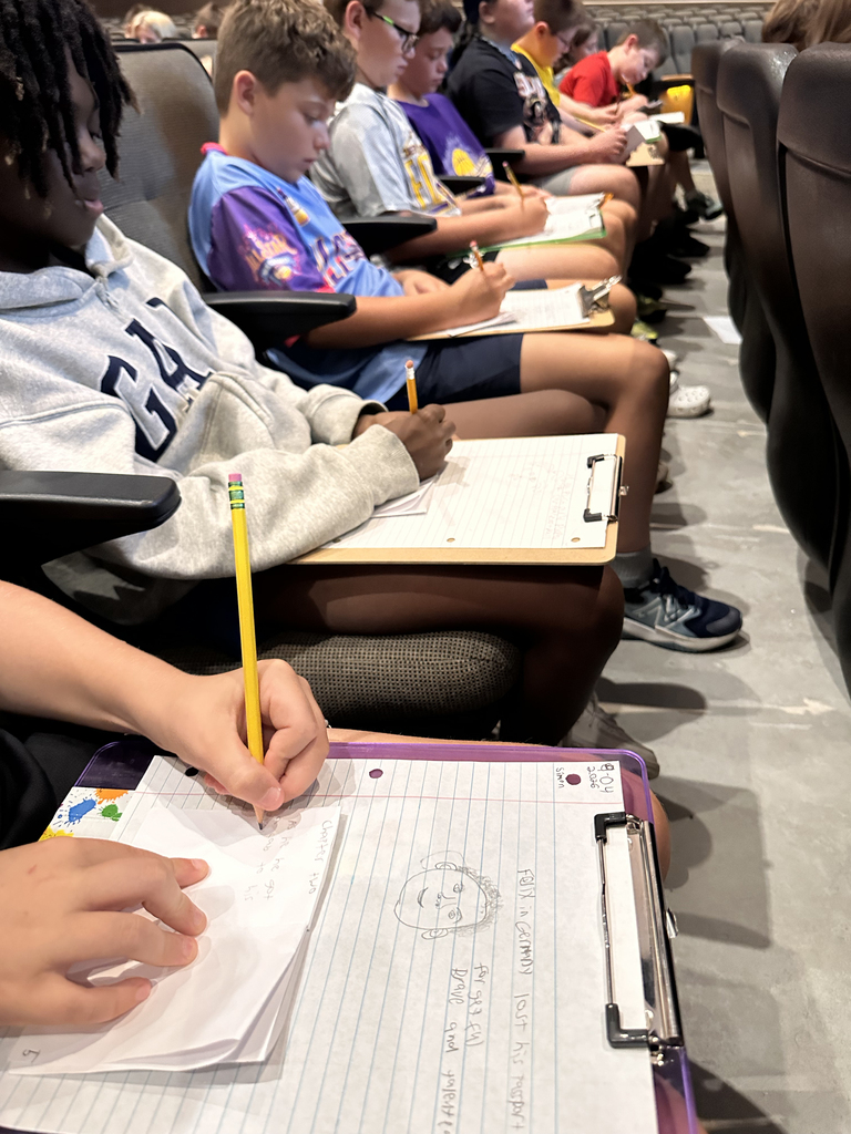 5th grade students creating their own zines during a virtual author visit with Yangsook Choi
