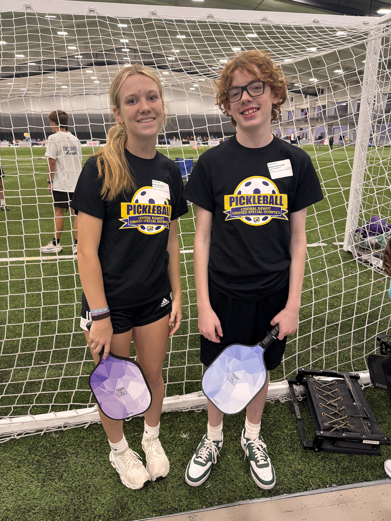 Unified Special Olympic athletes and partners at Pickleball tournament