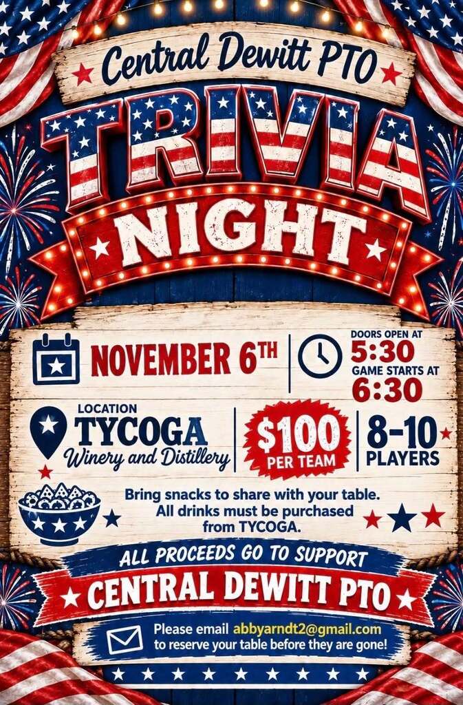 PTO Trivia Night Poster