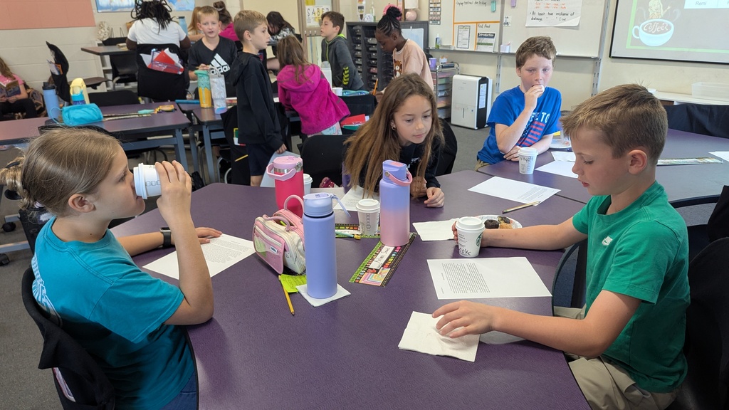 4th grade students sharing their personal narratives
