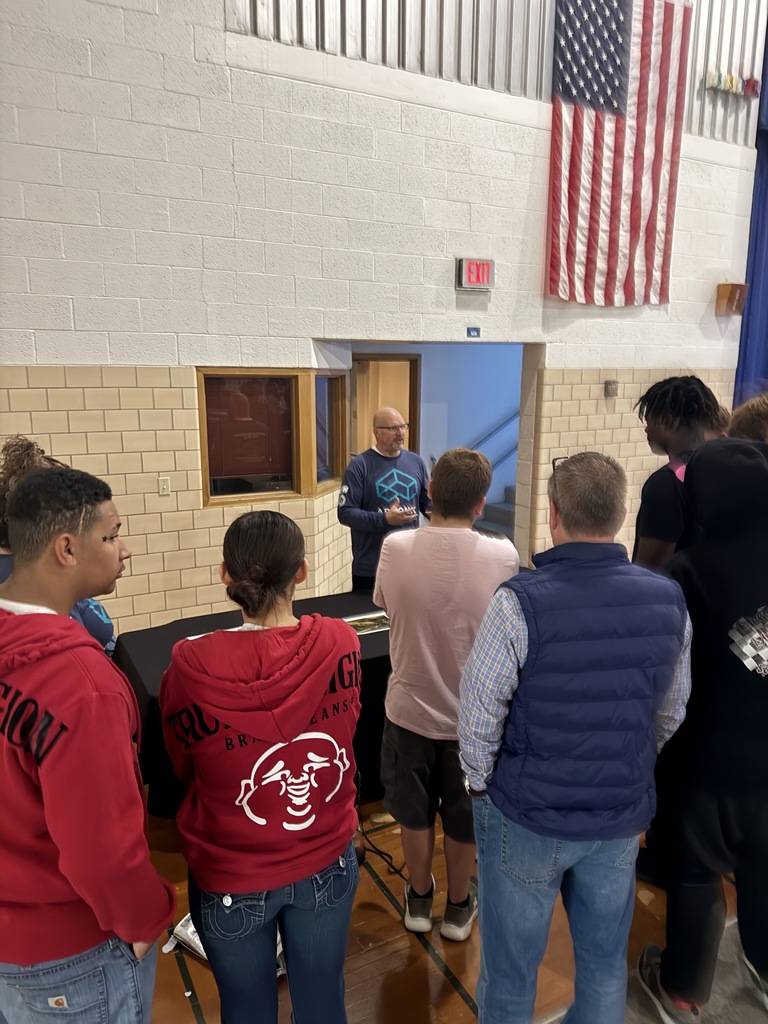 Students attending a manufacturing event at Arconic Learning Center