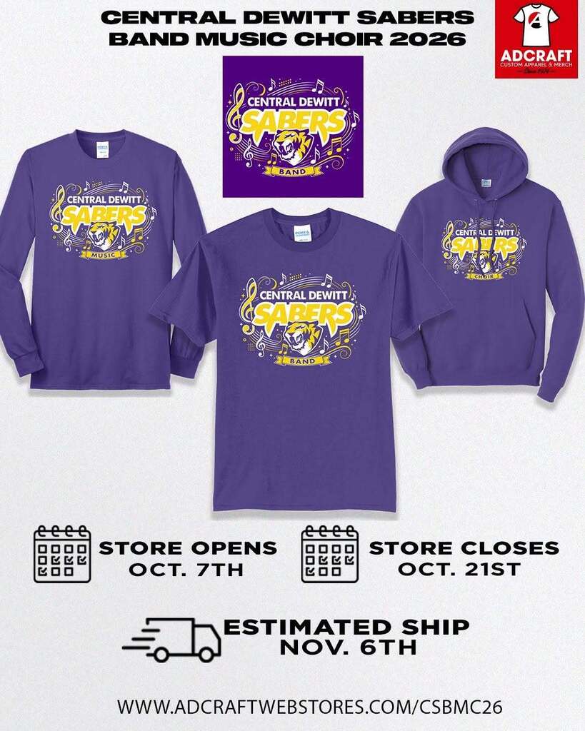 Saber Music apparel