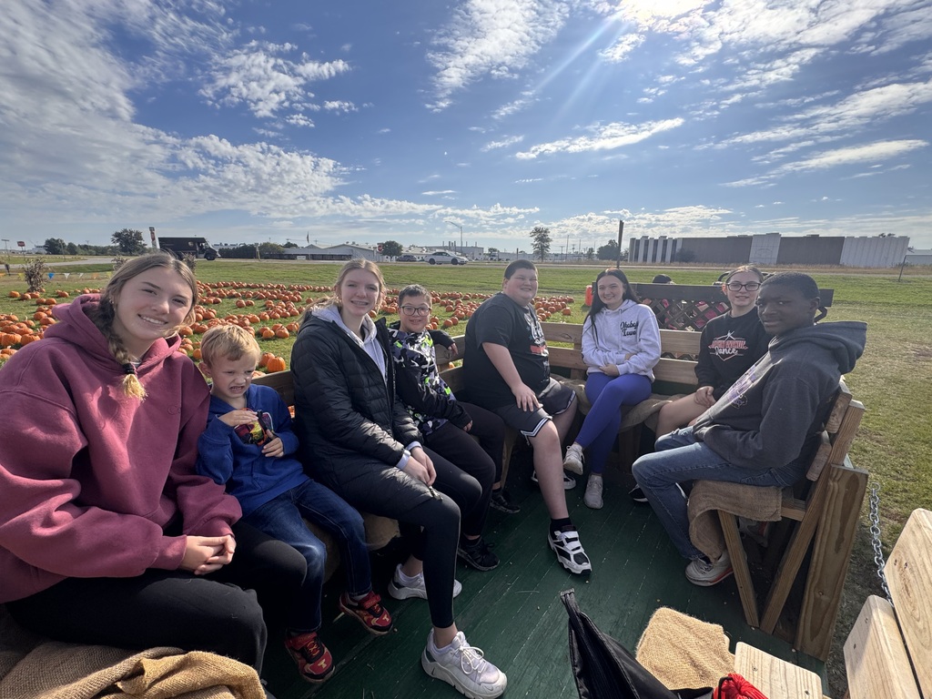 Central DeWItt Special Olympic athletes and buddies at Mairet Farms