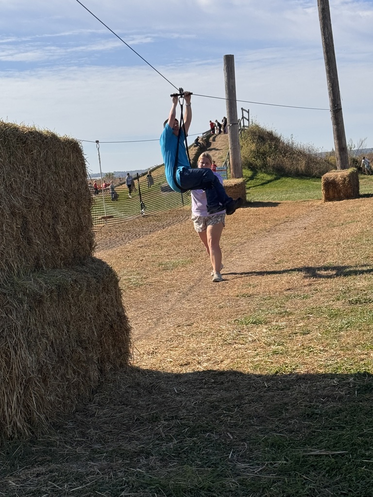 Central DeWItt Special Olympic athletes and buddies at Mairet Farms