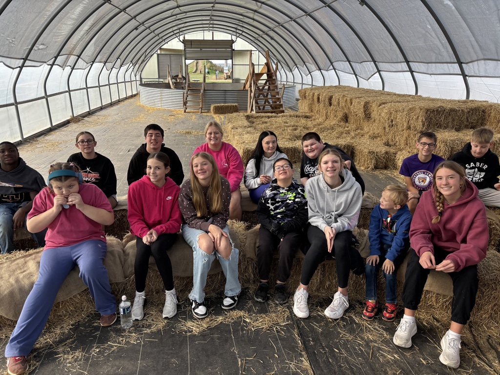 Central DeWItt Special Olympic athletes and buddies at Mairet Farms