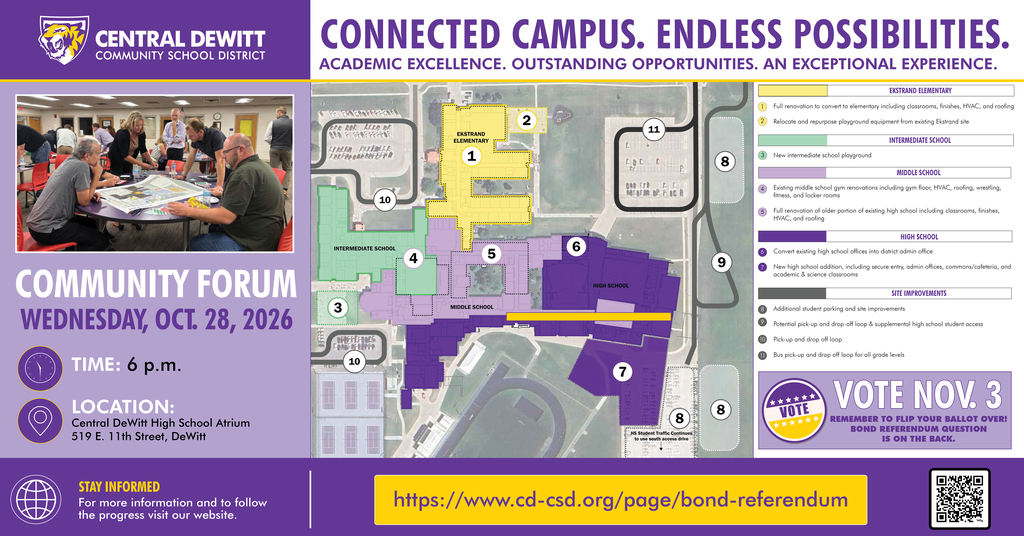 Connected Campus Community Forum Oct. 28 at 6 p.m.
