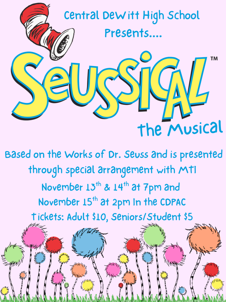 Seussical the Musical poster