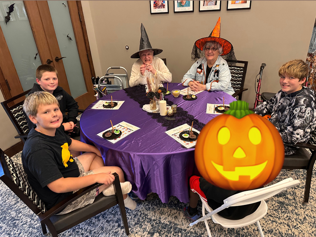 Kindness Crew at Fieldstone celebrating BOO Bash