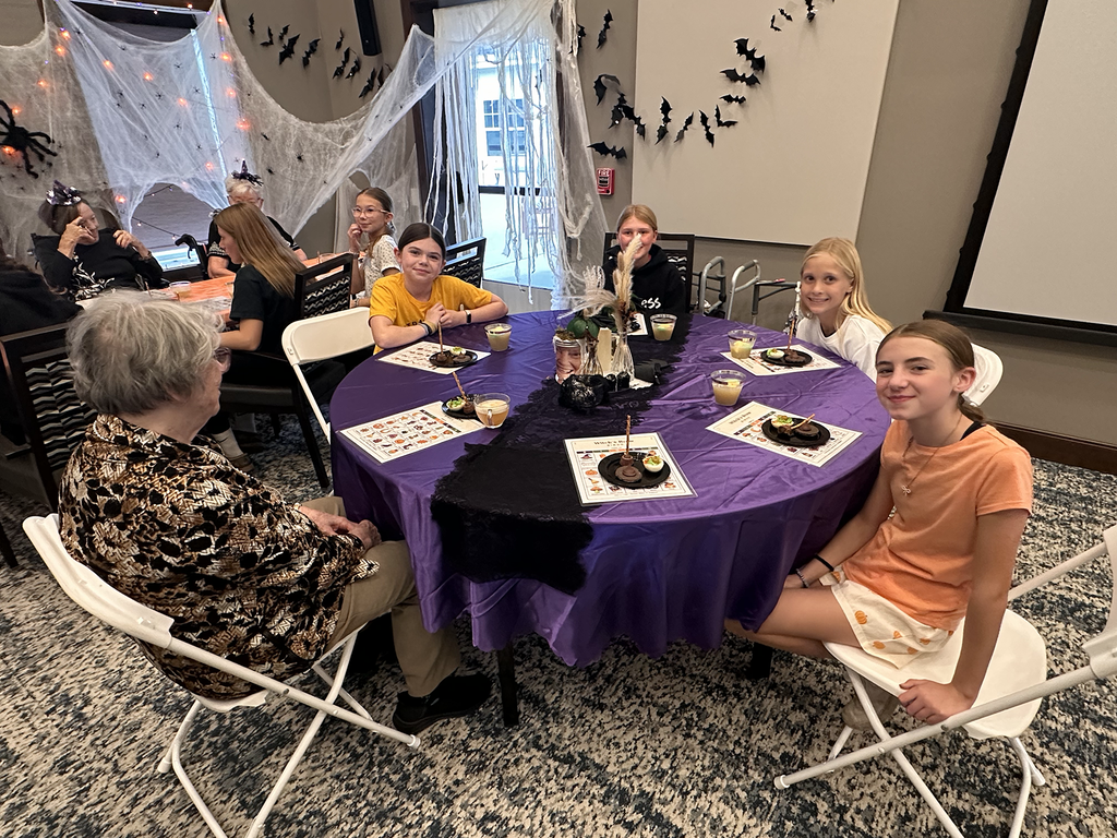 Kindness Crew at Fieldstone celebrating BOO Bash
