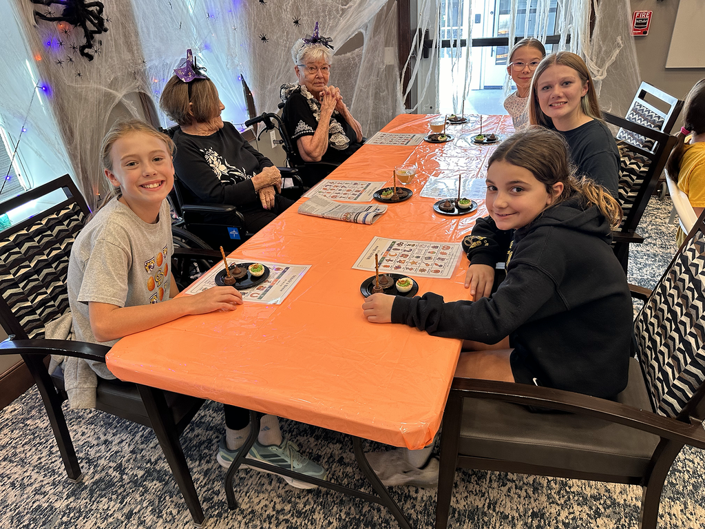 Kindness Crew at Fieldstone celebrating BOO Bash