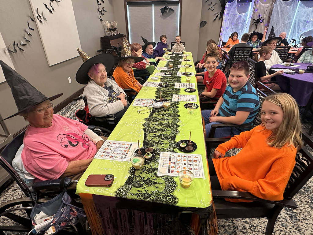 Kindness Crew at Fieldstone celebrating BOO Bash
