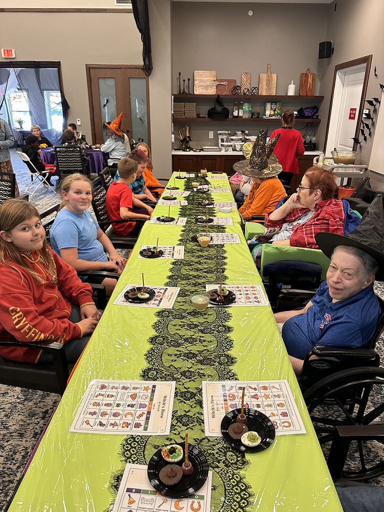 Kindness Crew at Fieldstone celebrating BOO Bash