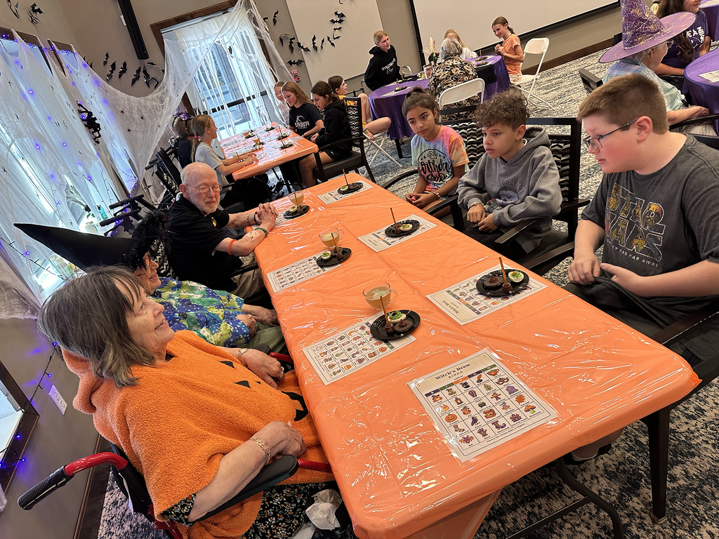 Kindness Crew at Fieldstone celebrating BOO Bash