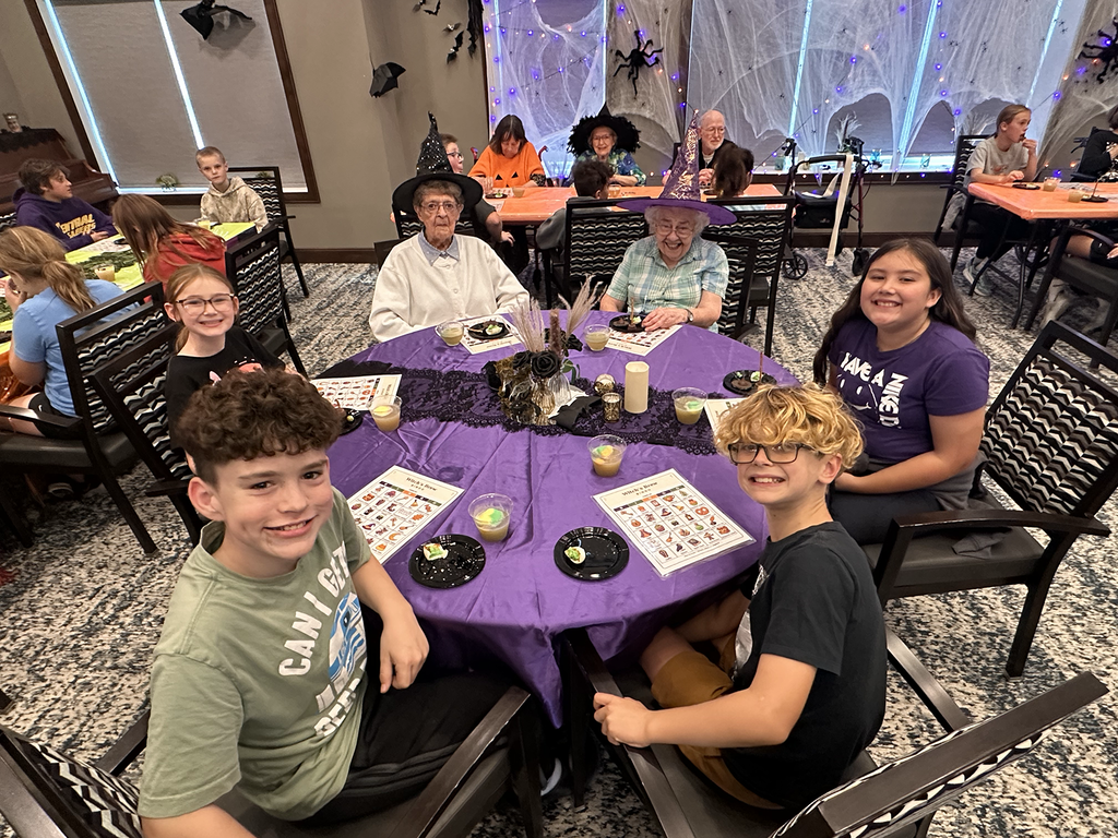 Kindness Crew at Fieldstone celebrating BOO Bash