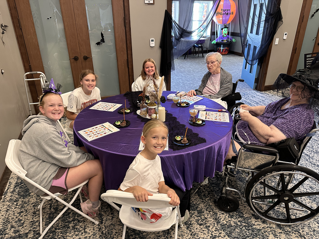 Kindness Crew at Fieldstone celebrating BOO Bash