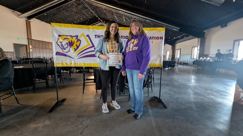 Rebecca Barnes and Norma Bickel