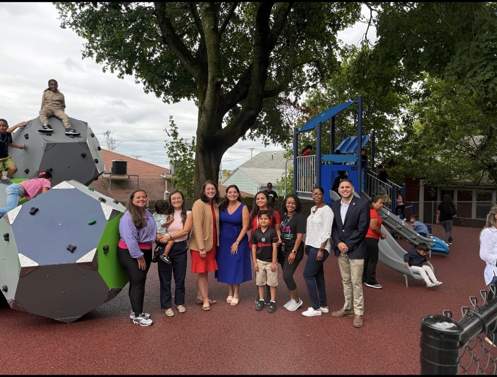 Playground Ribbon Cutting Ceremony!