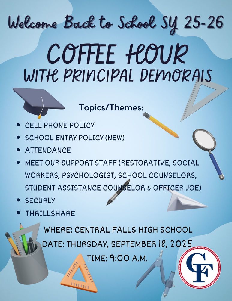 Coffee hour Sept 2025