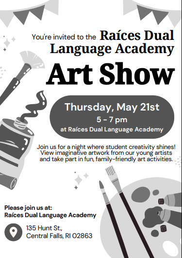 2026 Art Show English Flyer