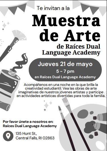 2026 Art Show Spanish Flyer
