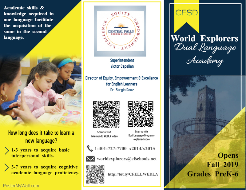 Dual Language Academy Brochure Dual Language Academy Brochure