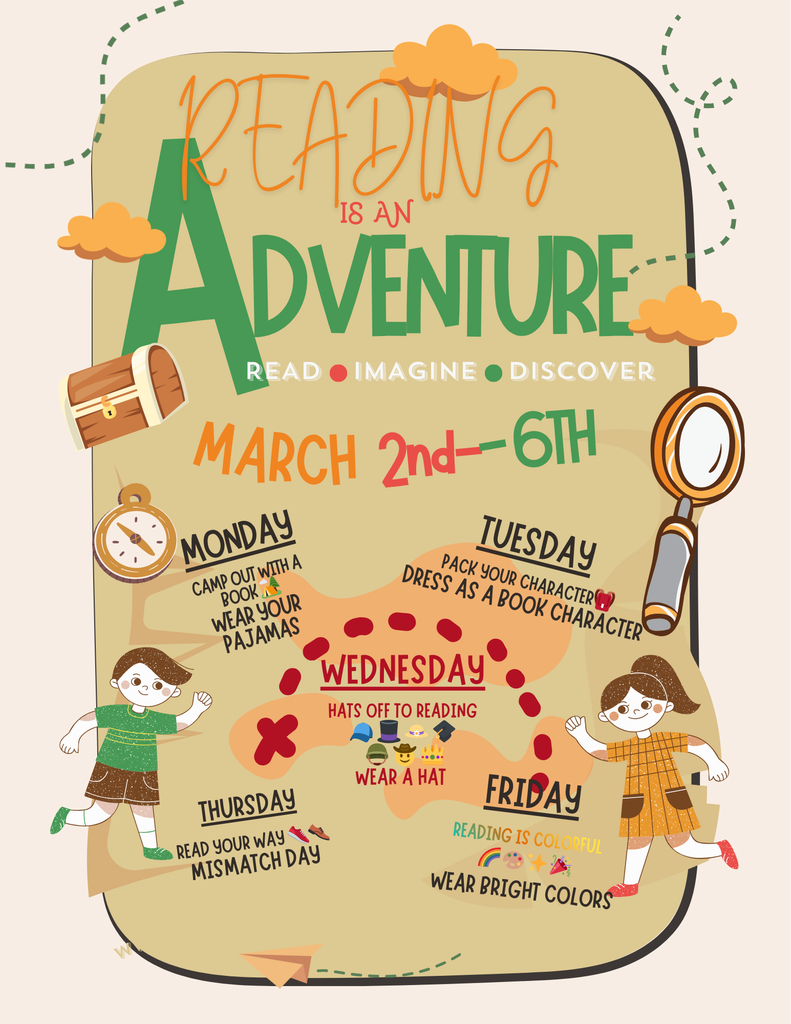 Green & Orange Illustrative Scavenger Hunt Flyer (1)