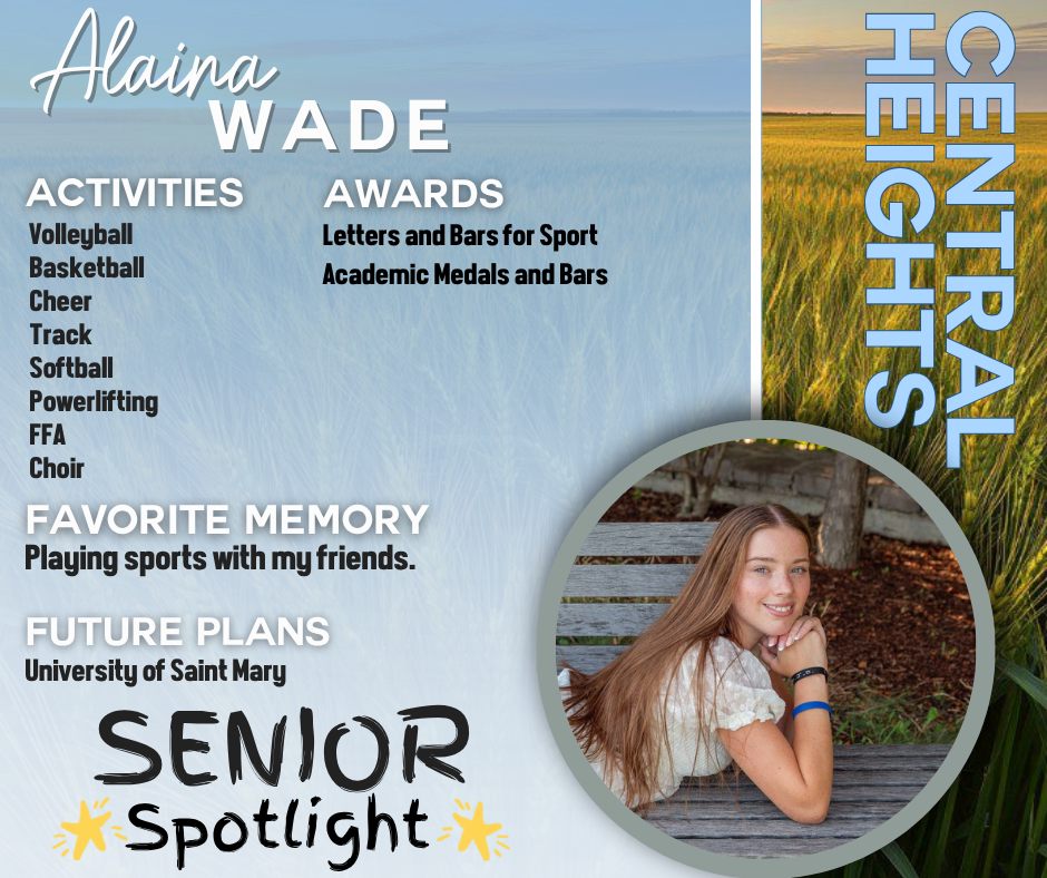 Alaina Wade Senior Spotlight