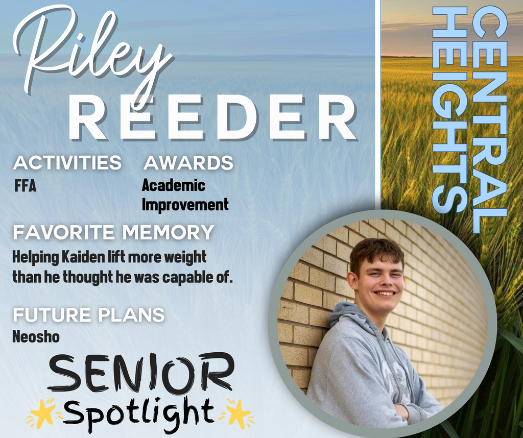 Senior Spotlight Kaiden Reeder