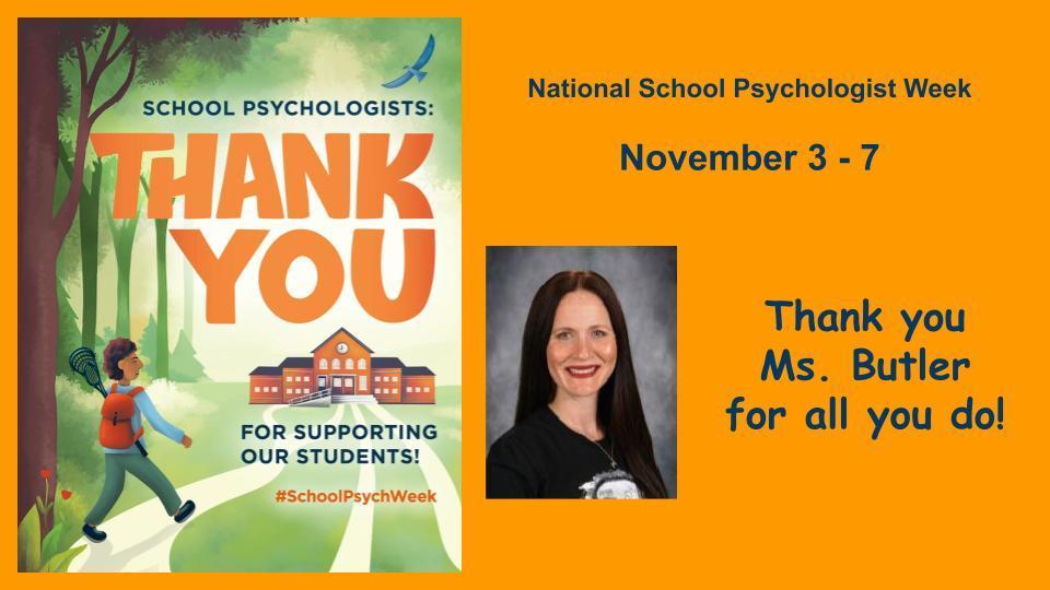 School Psychology Week