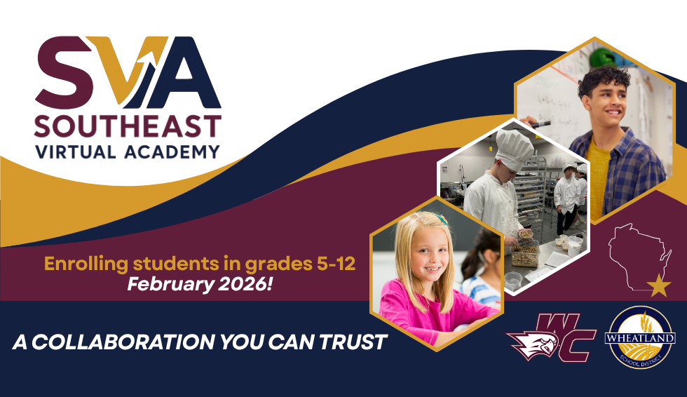 Southeast Virtual Academy Enrolling Students in  grades 5-12 February 2026! A COLLABORATION YOU CAN TRUST
