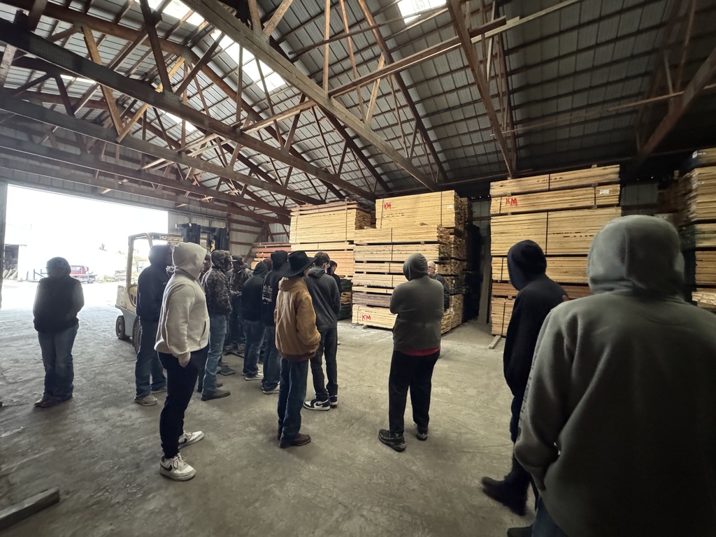 Woods students on a field trip