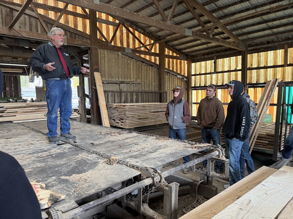 Woods students on a field trip