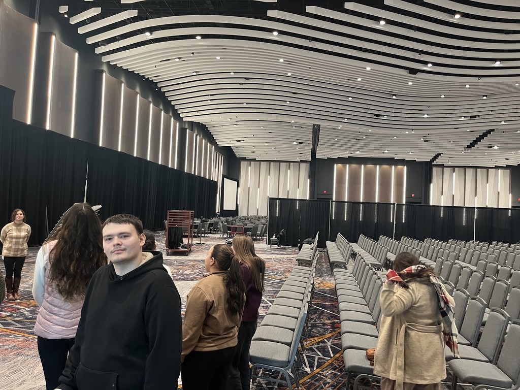 Students at the Baird Center